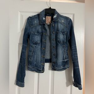 Guess distressed denim jacket